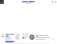 Tablet Screenshot of nauti-breiz.com
